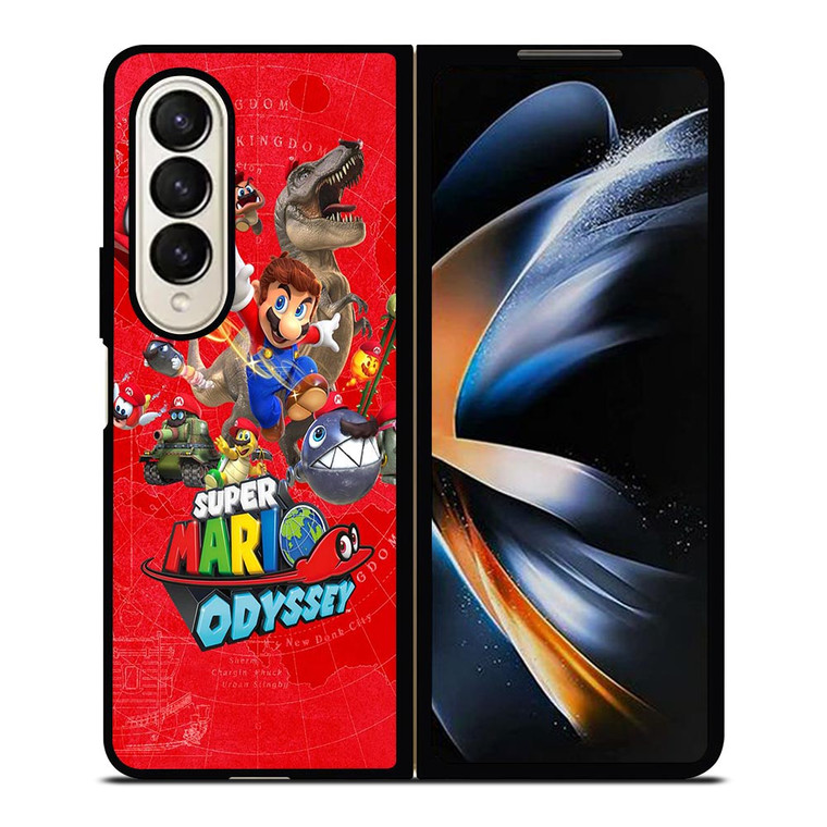 SUPER MARIO ODYSSEY GAME Samsung Galaxy Z Fold 4 Case Cover