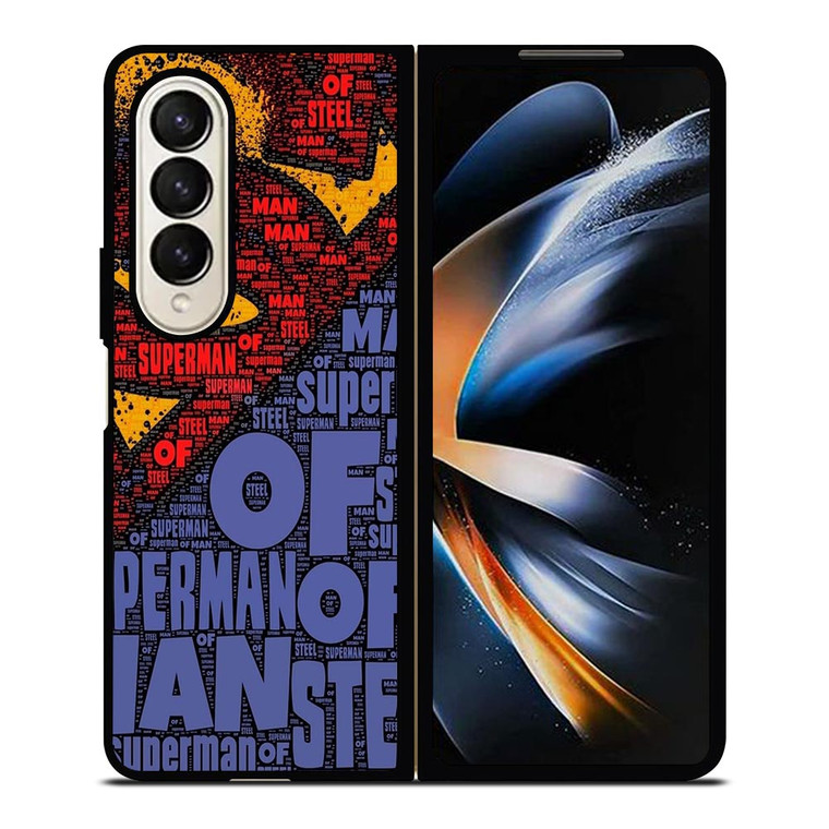 SUPERMAN LOGO ART WALL Samsung Galaxy Z Fold 4 Case Cover
