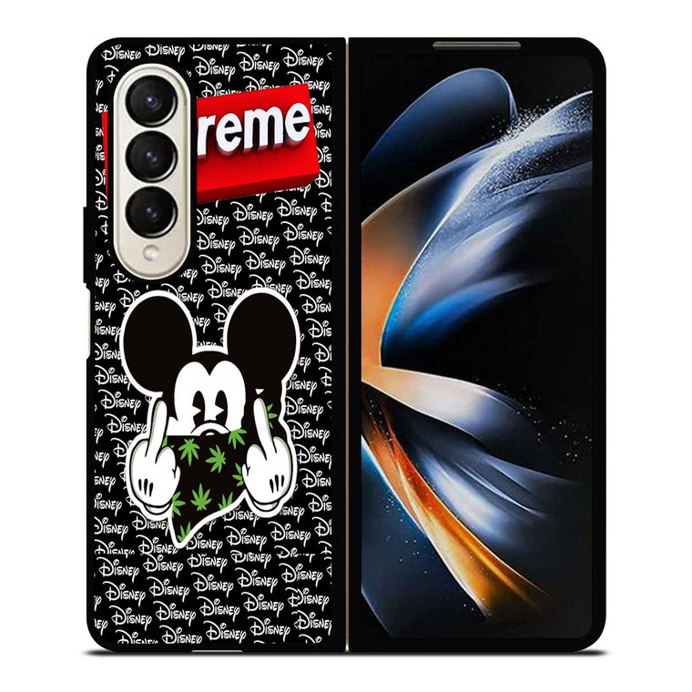 SUPREME MICKEY MOUSE 2 Samsung Galaxy Z Fold 4 Case Cover SUPREME MICKEY MOUSE 2 Samsung Galaxy Z Fold 4 Case Cover