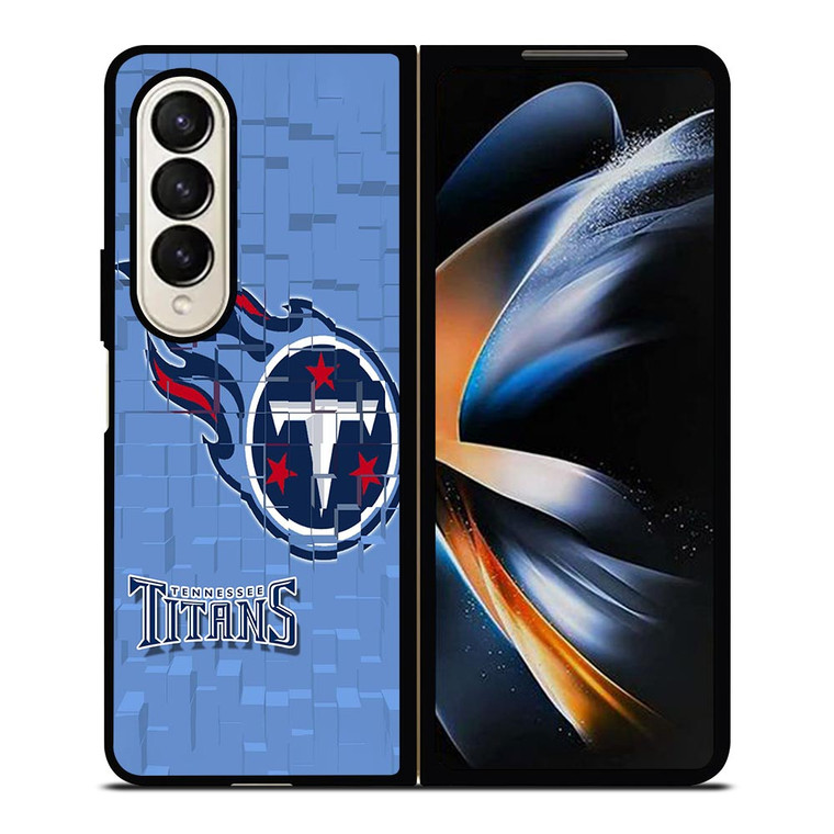 TENNESSEE TITANS LOGO FOOTBALL Samsung Galaxy Z Fold 4 Case Cover