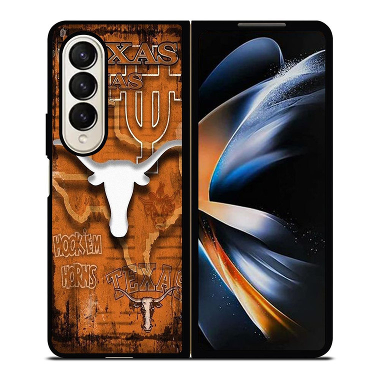 TEXAS LONGHORNS FOOTBALL 2 Samsung Galaxy Z Fold 4 Case Cover