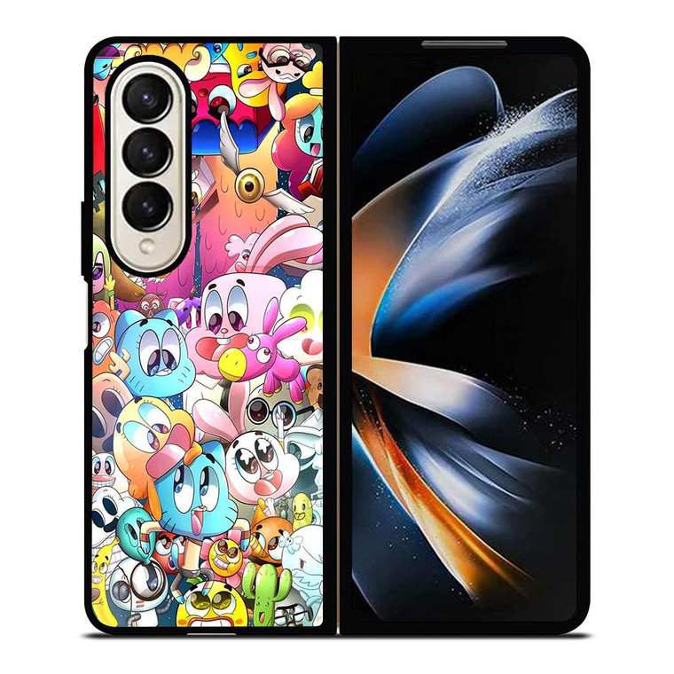 THE AMAZING WORLD OF GUMBALL COLLAGE Samsung Galaxy Z Fold 4 Case Cover