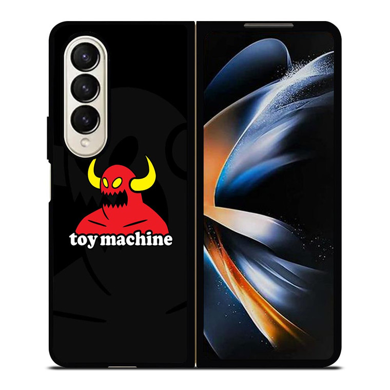 TOY MACHINE LOGO SKATEBOARD Samsung Galaxy Z Fold 4 Case Cover