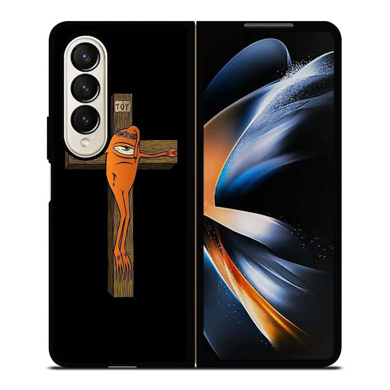 TOY MACHINE SKATEBOARD CROSS LOGO Samsung Galaxy Z Fold 4 Case Cover