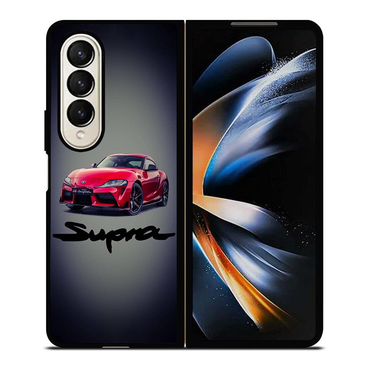 TOYOTA SUPRA CAR LOGO Samsung Galaxy Z Fold 4 Case Cover