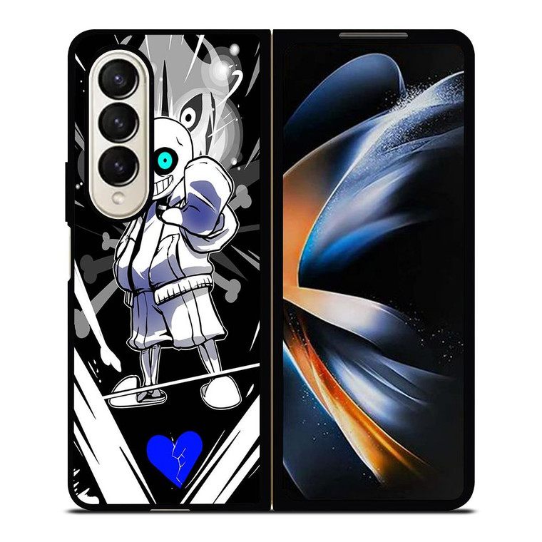UNDERTALE BADTIME WALLPAPER Samsung Galaxy Z Fold 4 Case Cover