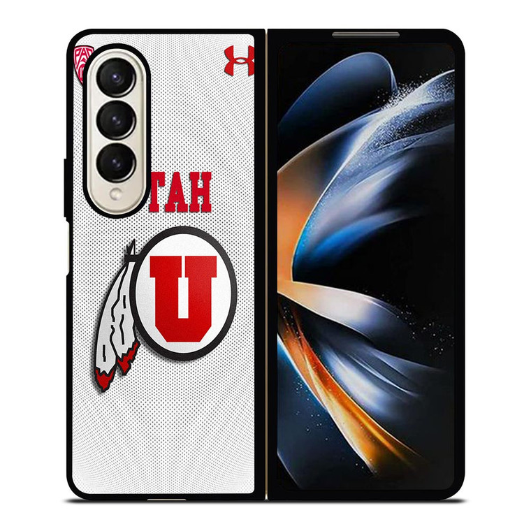 UTAH UTES UNDER ARMOUR Samsung Galaxy Z Fold 4 Case Cover