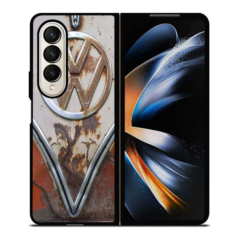 VW VOLKSWAGEN EMBLEM RUSTY Samsung Galaxy Z Fold 4 Case Cover