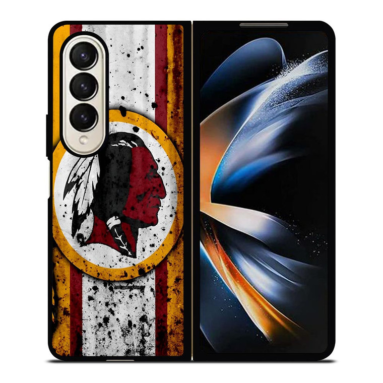 WASHINGTON REDSKINS INDIAN MLS Samsung Galaxy Z Fold 4 Case Cover