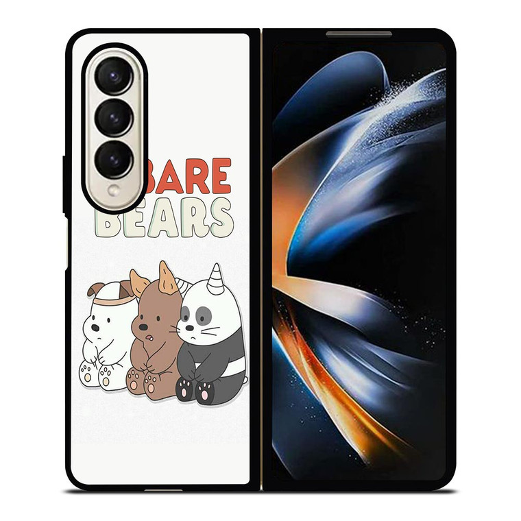 WE BARE BEARS CARTOON Samsung Galaxy Z Fold 4 Case Cover