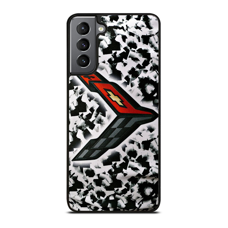 CORVETTE LOGO C8 Samsung Galaxy S21 Plus Case