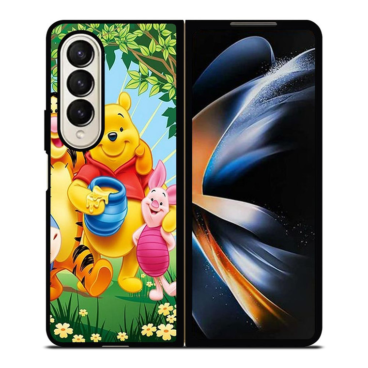 WINNIE THE POOH AND FRIEND Samsung Galaxy Z Fold 4 Case Cover