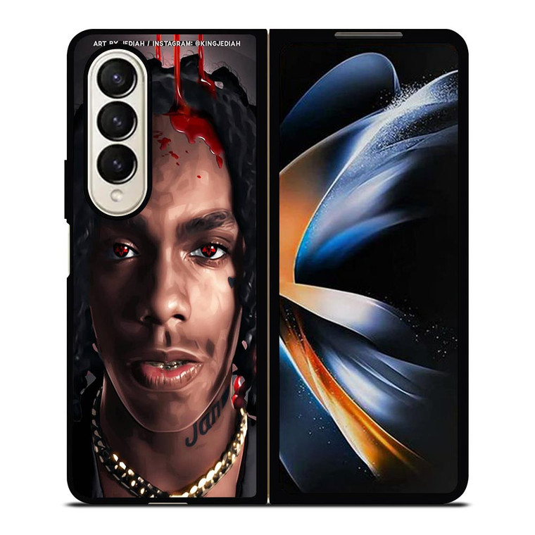 YNW MELLI RAPPER ART Samsung Galaxy Z Fold 4 Case Cover