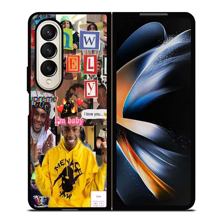 YNW MELLY RAPPER COLLAGE Samsung Galaxy Z Fold 4 Case Cover