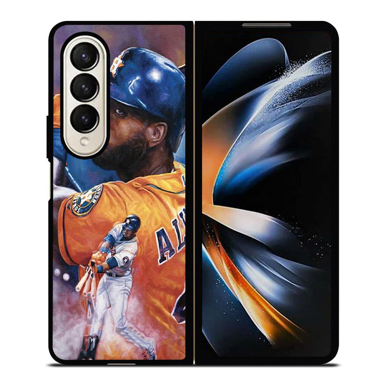 YORDAN ALVAREZ HOUSTON ASTROS Samsung Galaxy Z Fold 4 Case Cover