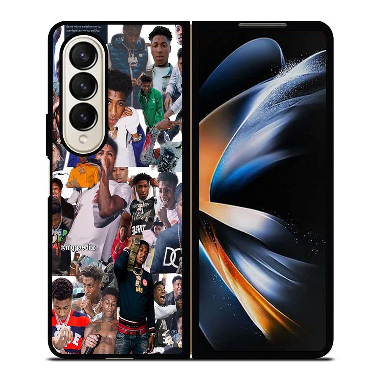 YOUNGBOY NBA COLLAGE Samsung Galaxy Z Fold 4 Case Cover