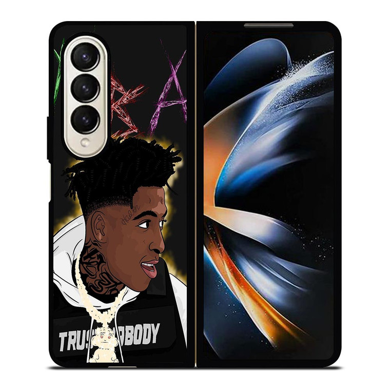 YOUNGBOY NBA RAPPER CARTOON Samsung Galaxy Z Fold 4 Case Cover
