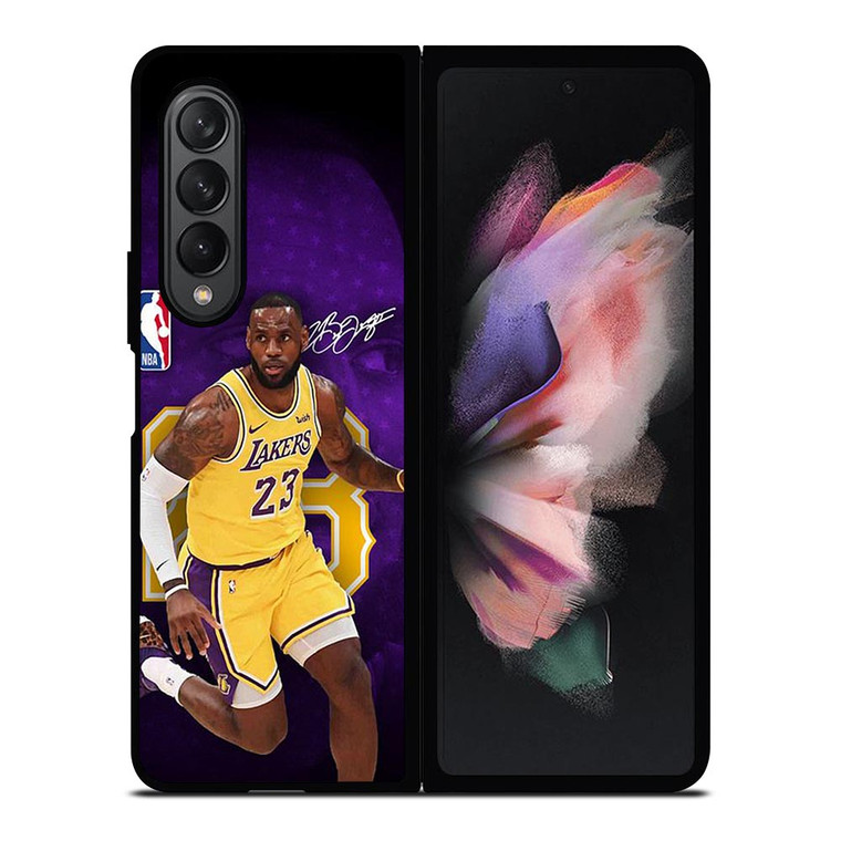 LEBRON JAMES LAKERS NBA Samsung Galaxy Z Fold 3 Case Cover