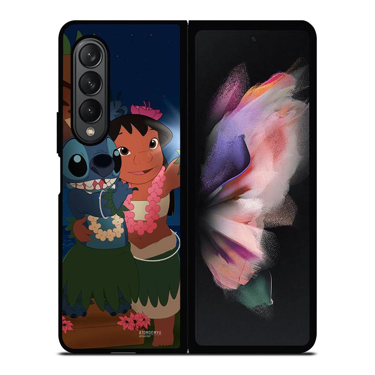LILO AND STITCH CARTOON Samsung Galaxy Z Fold 3 Case Cover