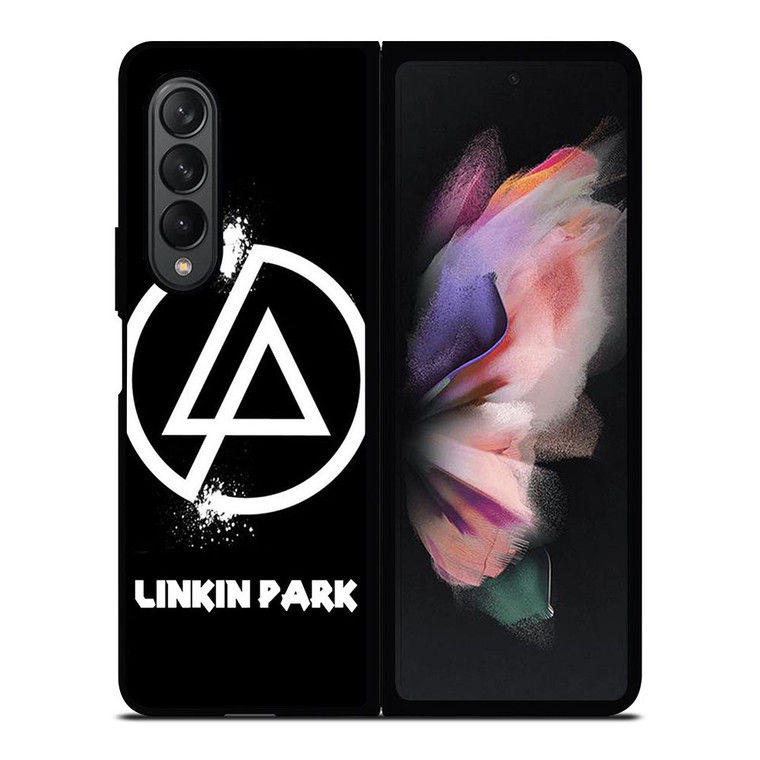 LINKIN PARK BRUSHED LOGO Samsung Galaxy Z Fold 3 Case Cover