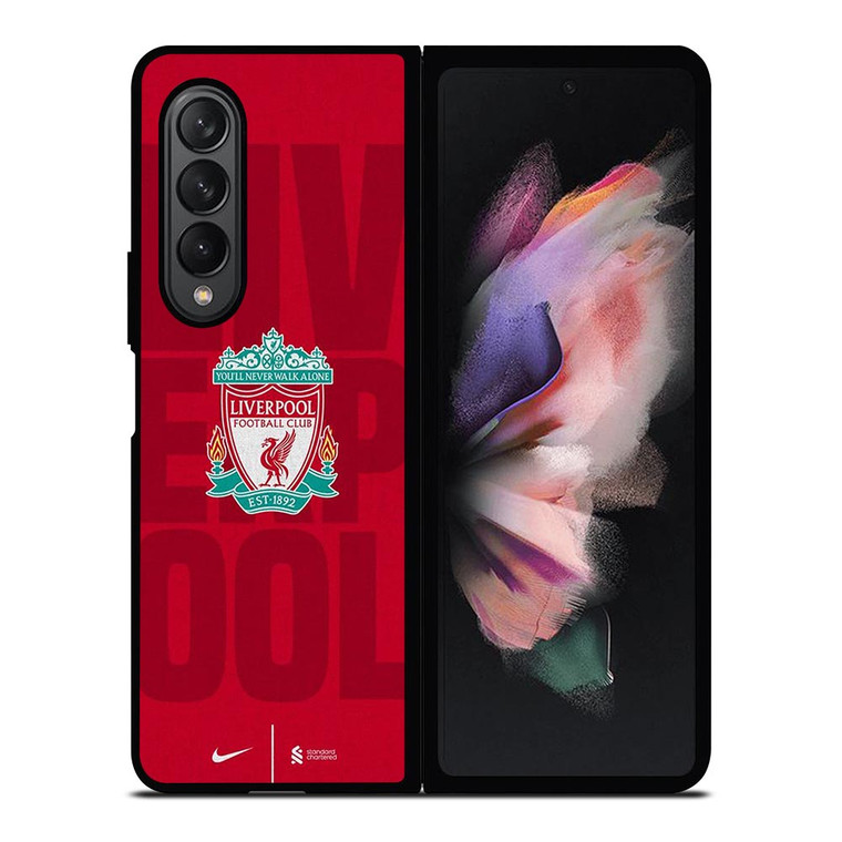 LIVERPOOL FC NIKE LOGO Samsung Galaxy Z Fold 3 Case Cover