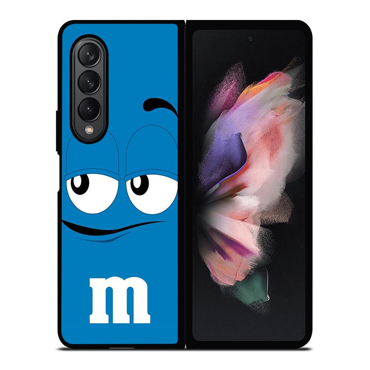 M&M BLUE Samsung Galaxy Z Fold 3 Case Cover