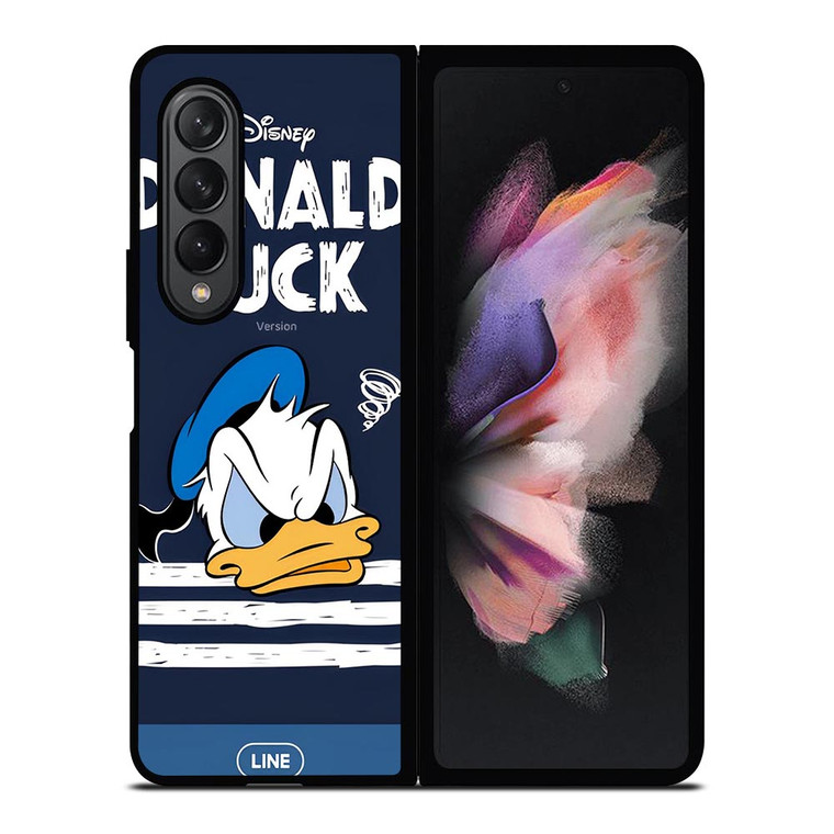 MAD DONALD DUCK ANGRY Samsung Galaxy Z Fold 3 Case Cover
