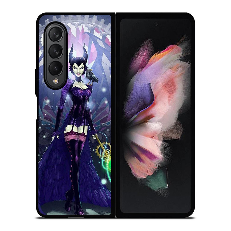 MALEFICENT DISNEY VILLAIN FAN ART Samsung Galaxy Z Fold 3 Case Cover