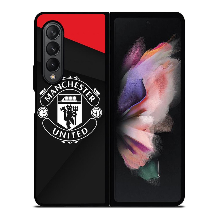 MANCHESTER UNITED SOCCER LOGO Samsung Galaxy Z Fold 3 Case Cover
