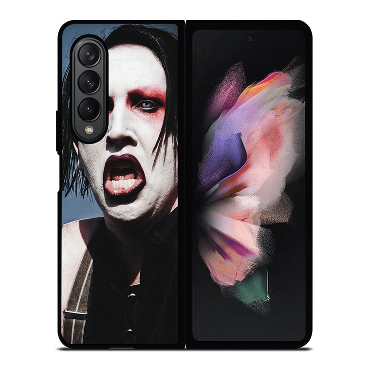 MARILYN MANSON GOTH  Samsung Galaxy Z Fold 3 Case Cover