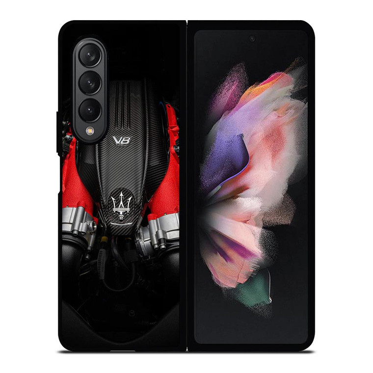 MASERATI V8 ENGINE Samsung Galaxy Z Fold 3 Case Cover