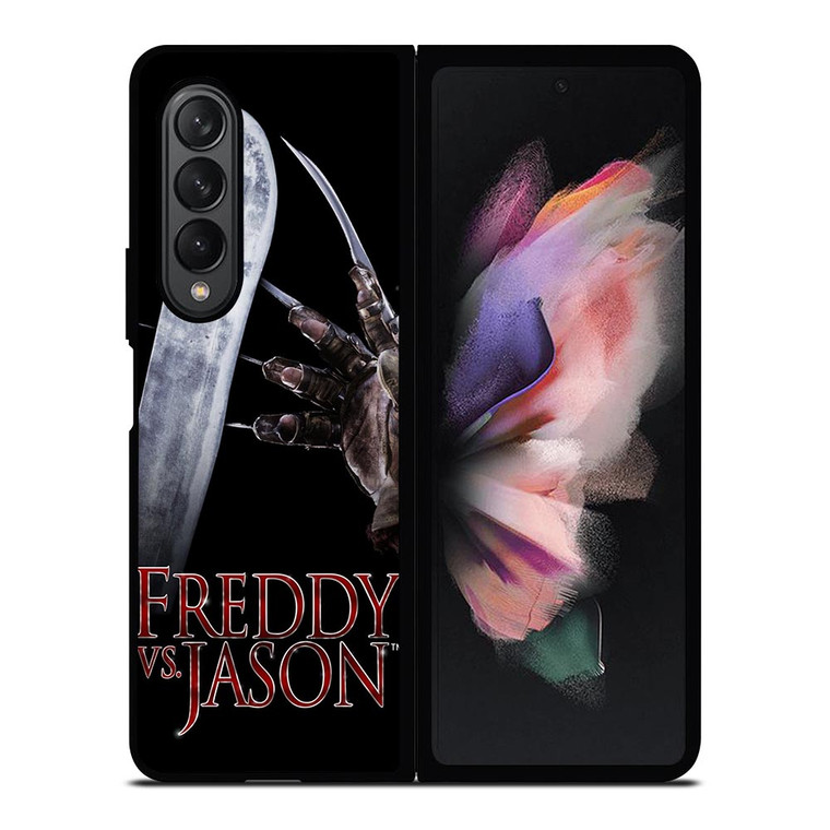 MICHAEL MYERS VS JASON LOGO Samsung Galaxy Z Fold 3 Case Cover