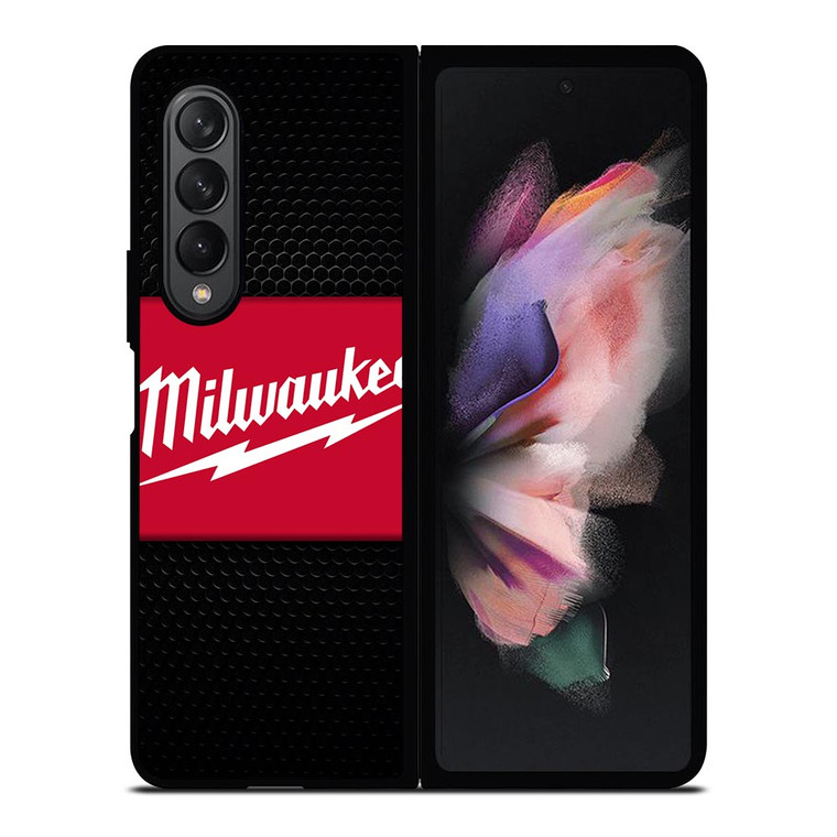 MILWAUKEE TOOL METAL LOGO 2 Samsung Galaxy Z Fold 3 Case Cover