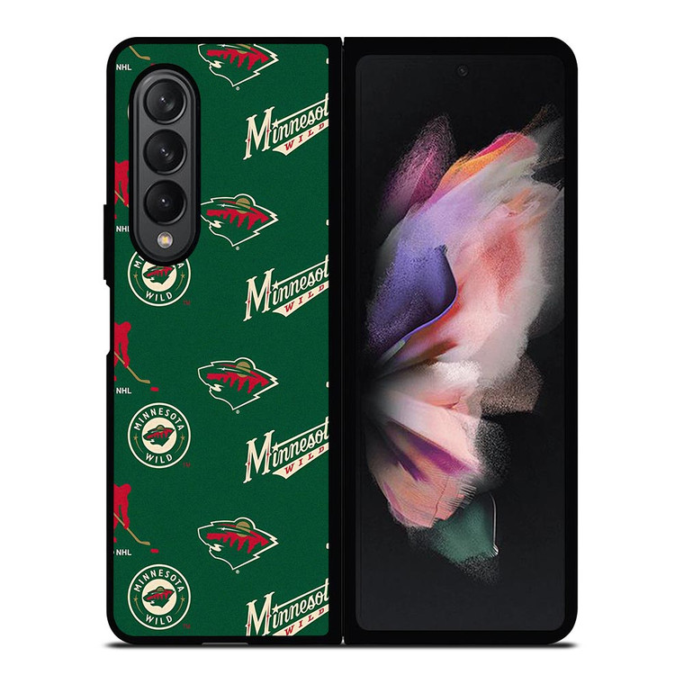 MINNESOTA WILD NHL PATTERN Samsung Galaxy Z Fold 3 Case Cover