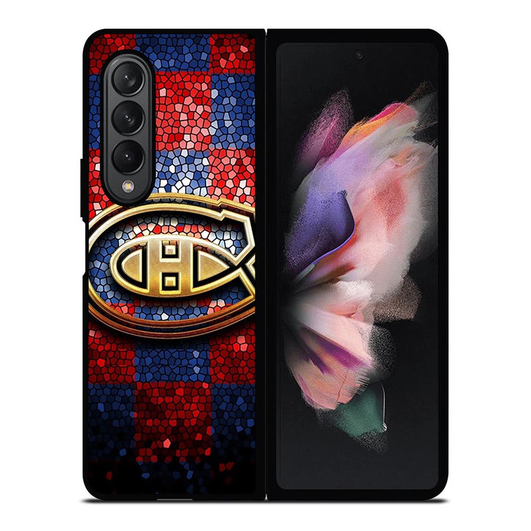 MONTREAL CANADIENS GOLD LOGO Samsung Galaxy Z Fold 3 Case Cover