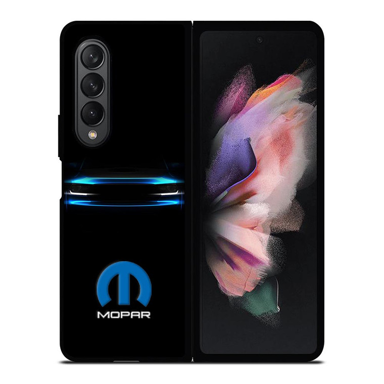MOPAR CAR BLUE SYMBOL Samsung Galaxy Z Fold 3 Case Cover