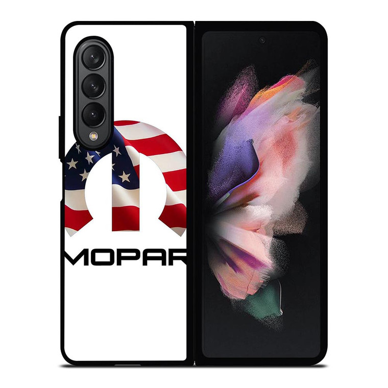 MOPAR USA FLAG LOGO Samsung Galaxy Z Fold 3 Case Cover
