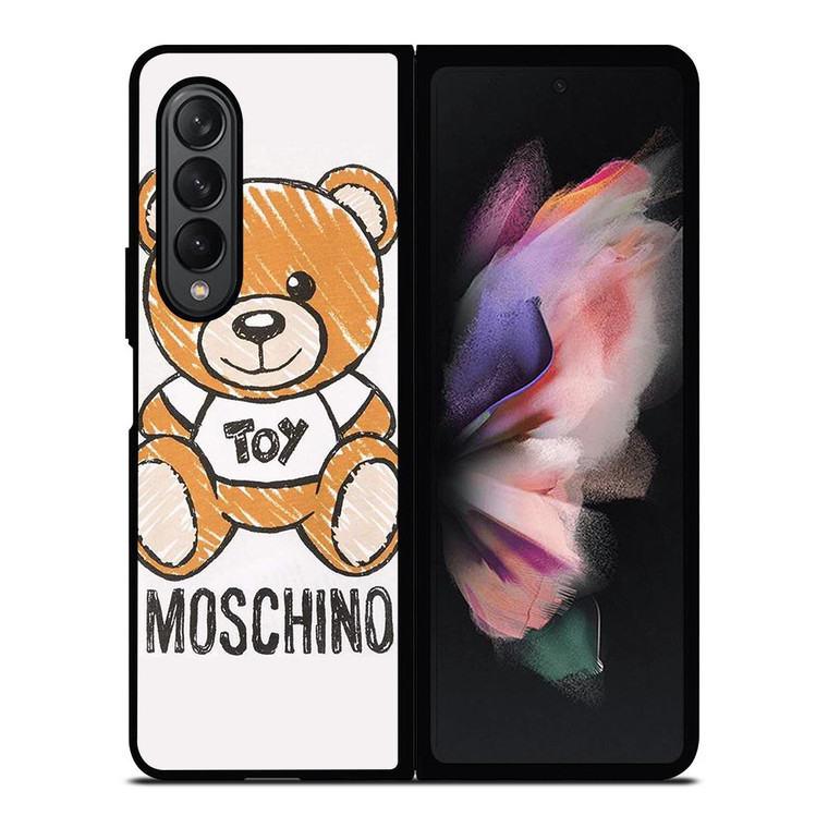 MOSCHINO BEAR ART Samsung Galaxy Z Fold 3 Case Cover