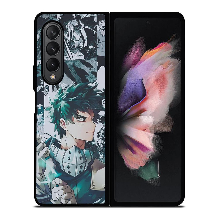 MY HERO ACADEMIA DEKU COLLAGE Samsung Galaxy Z Fold 3 Case Cover