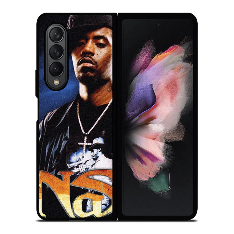 NASIR JONES NAS RAPPER 3 Samsung Galaxy Z Fold 3 Case Cover