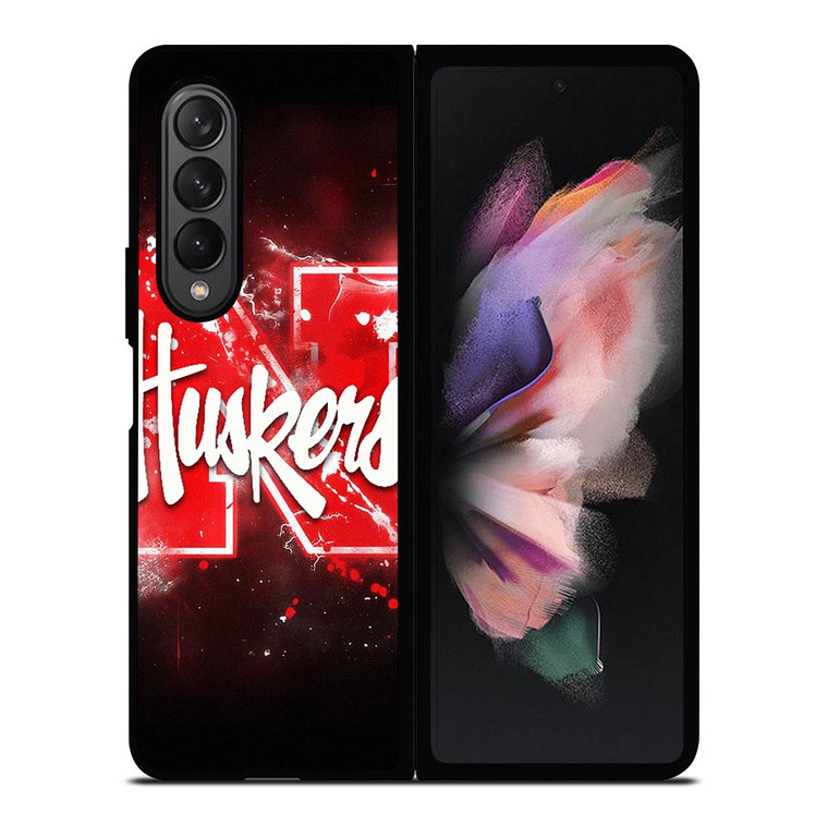 NEBRASKA HUSKERS FOOTBALL 3 Samsung Galaxy Z Fold 3 Case Cover