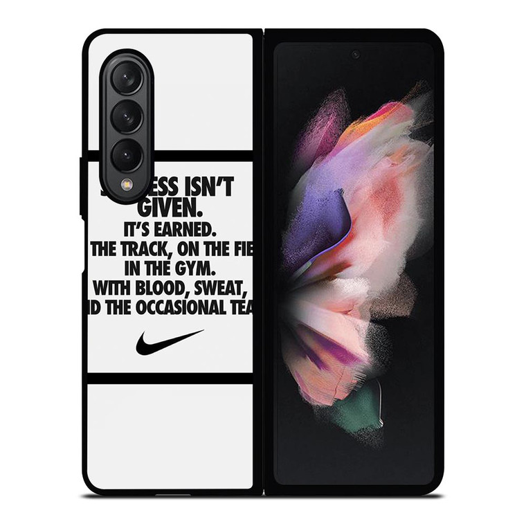 NIKE MOTIVATIONAL QUOTES Samsung Galaxy Z Fold 3 Case Cover