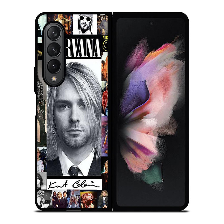 NIRVANA GRUNGE BAND Samsung Galaxy Z Fold 3 Case Cover NIRVANA GRUNGE BAND Samsung Galaxy Z Fold 3 Case Cover