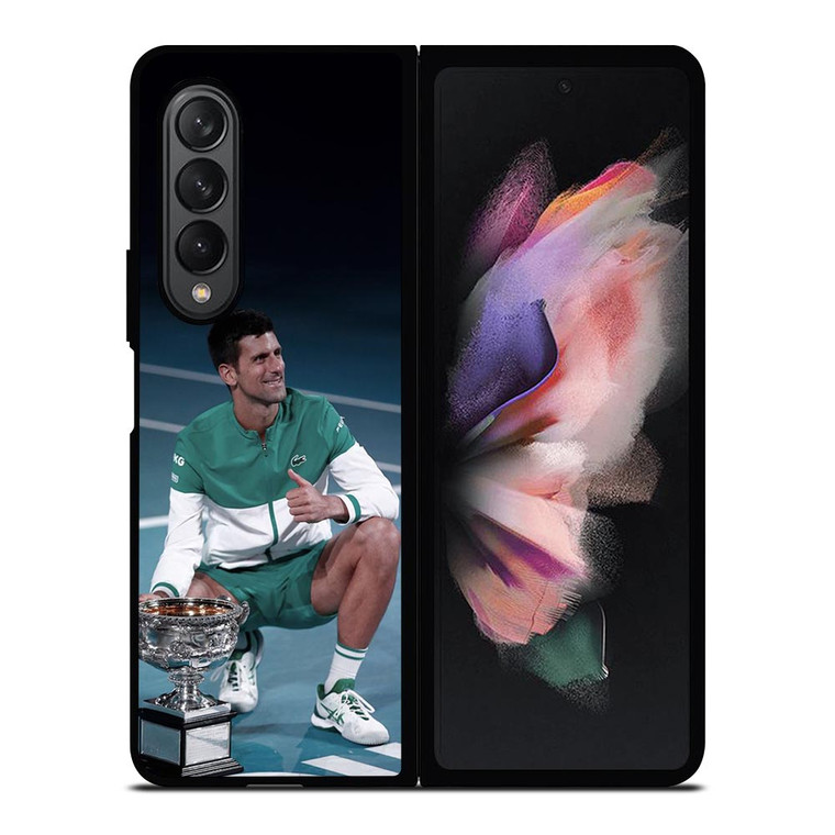 NOVAK DJOKOVIC NOLE CHAMPIONS Samsung Galaxy Z Fold 3 Case Cover