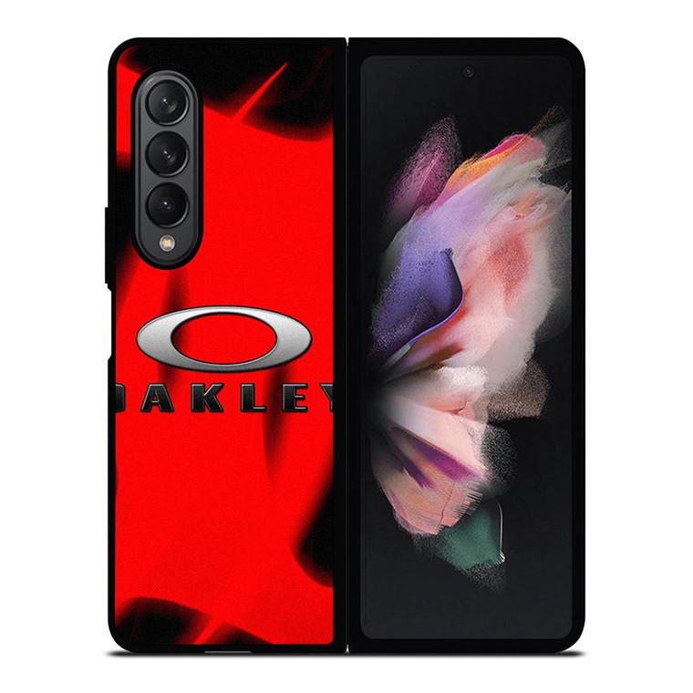 OAKLEY SUNGLASSES RED BLACK Samsung Galaxy Z Fold 3 Case Cover