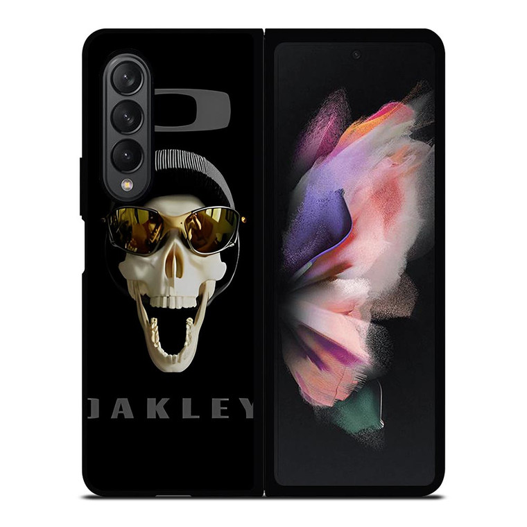 OAKLEY SUNGLASSES SKULL Samsung Galaxy Z Fold 3 Case Cover