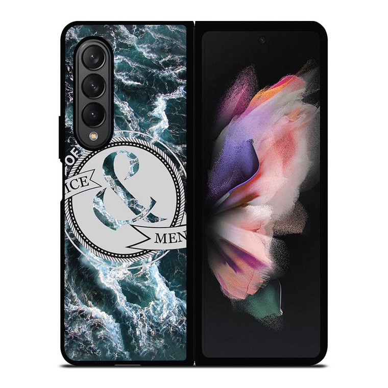 OF MICE AND MEN MARBLE Samsung Galaxy Z Fold 3 Case Cover