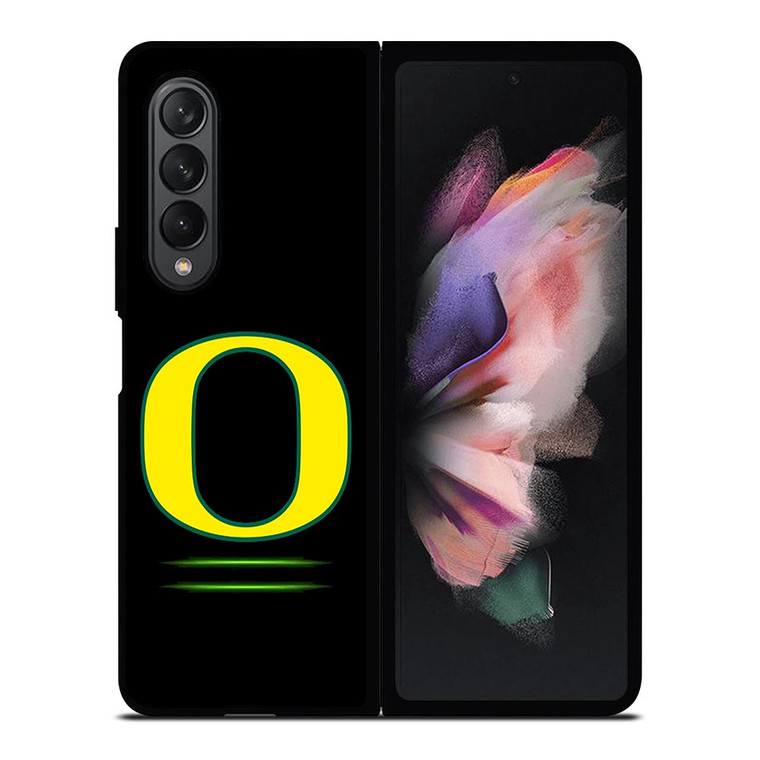 OREGON DUCKS GREEN EDGE NFL Samsung Galaxy Z Fold 3 Case Cover