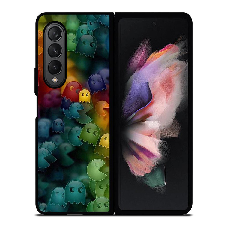 PAC MAN COLLAGE Samsung Galaxy Z Fold 3 Case Cover PAC MAN COLLAGE Samsung Galaxy Z Fold 3 Case Cover
