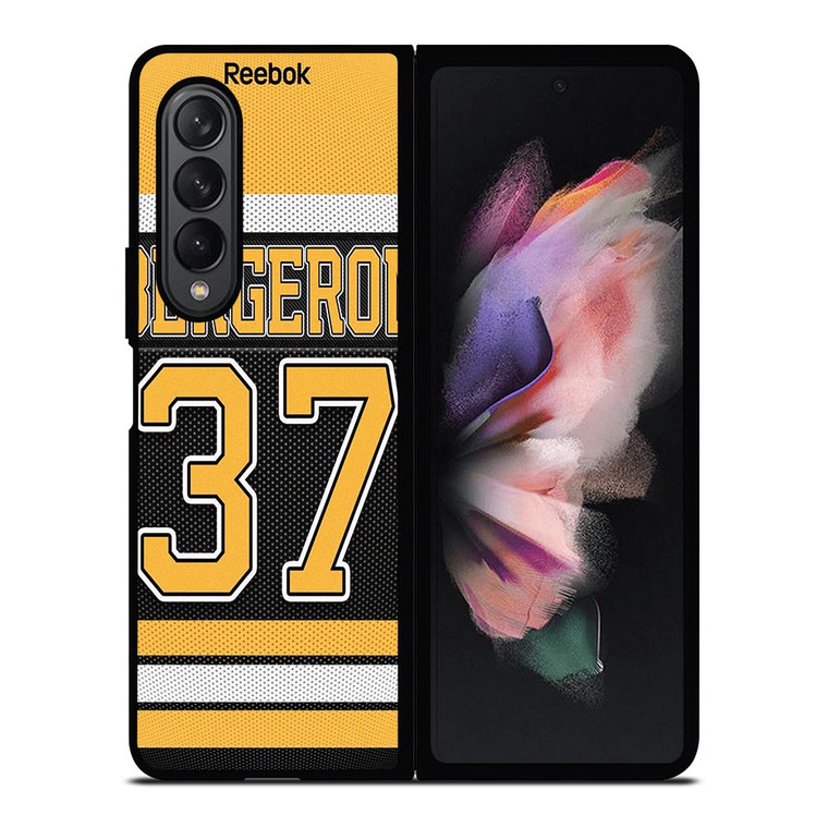 PATRICE BERGERON BOSTON BRUINS NHL Samsung Galaxy Z Fold 3 Case Cover